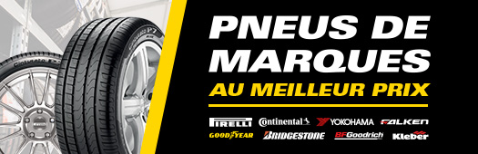 Pneus de marque au meilleur prix